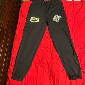 Black Death Row Record Sweatpants